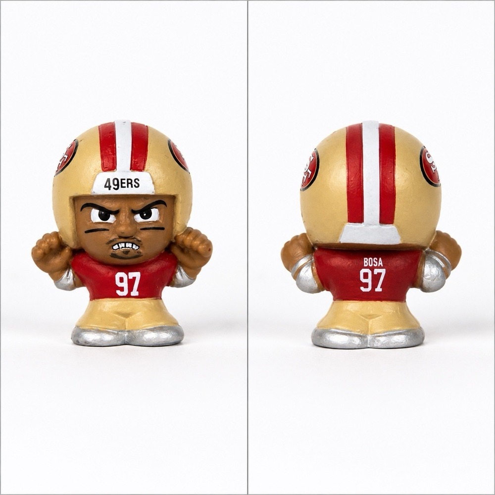 Nick Bosa TeenyMate San Francisco 49ers 1 Inch Figure NFL Fan Collectible